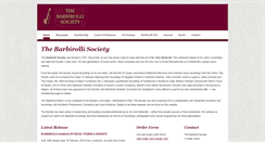 Desktop Screenshot of barbirollisociety.co.uk